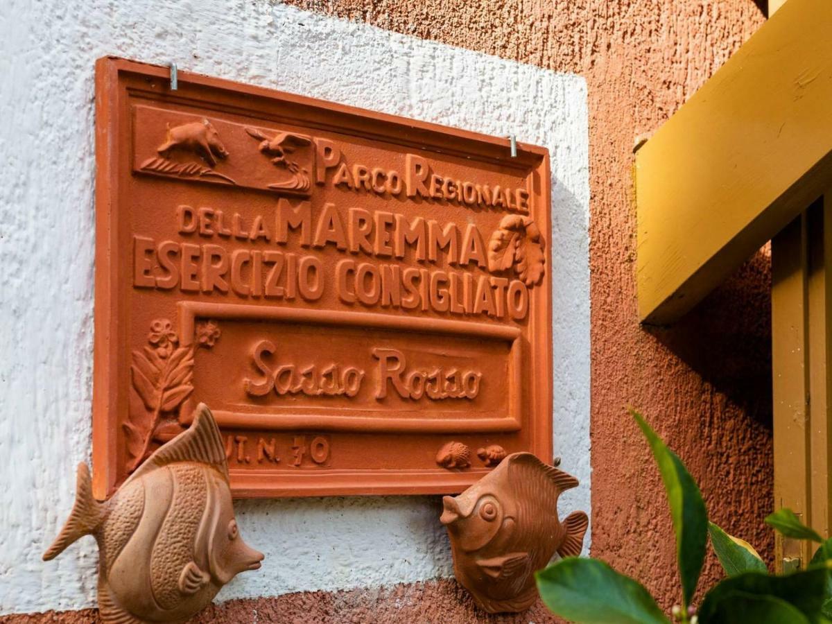 Agriturismo Alberese Sasso Rosso Villa Exterior foto